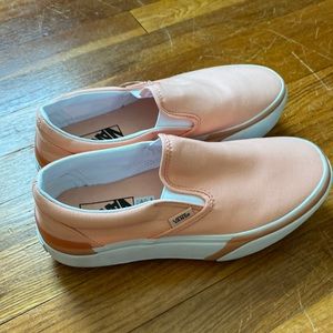 Vans platform canvas sneaker